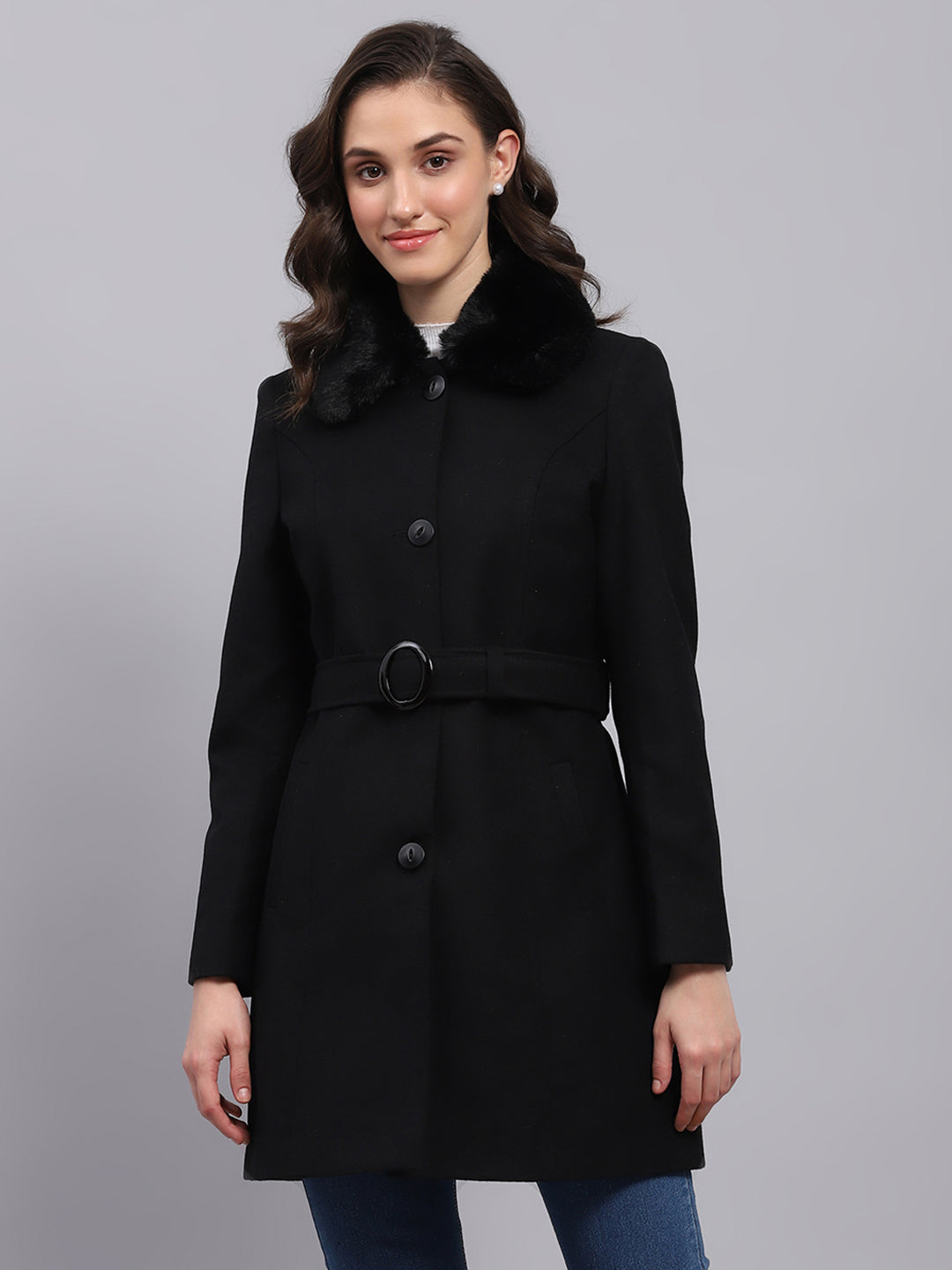 Womens selling black coat