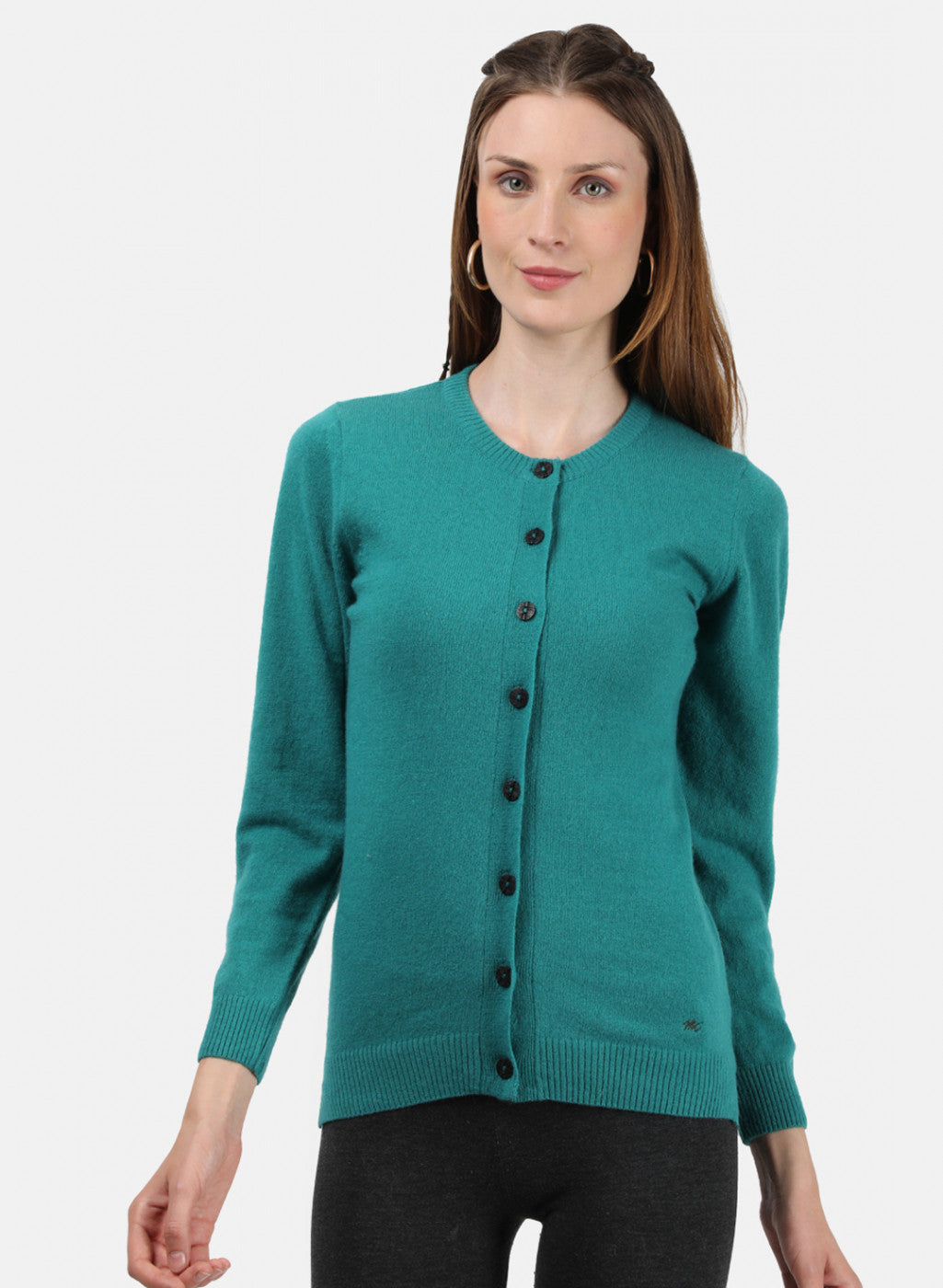 Sea sales green cardigan