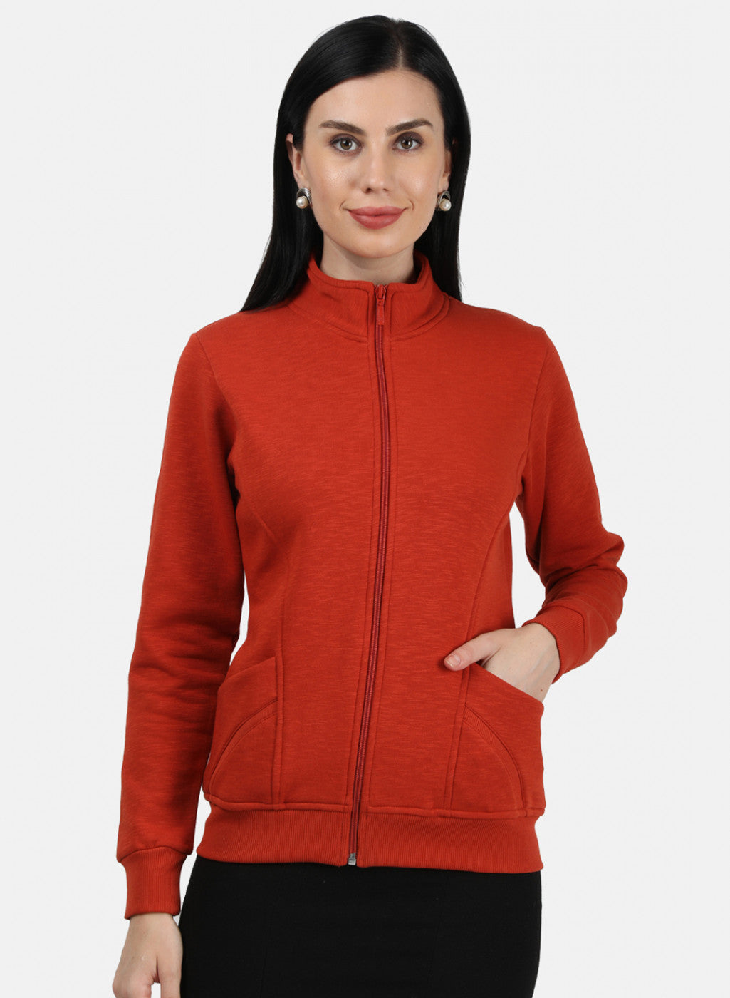 Orange 2025 sweatshirt womens