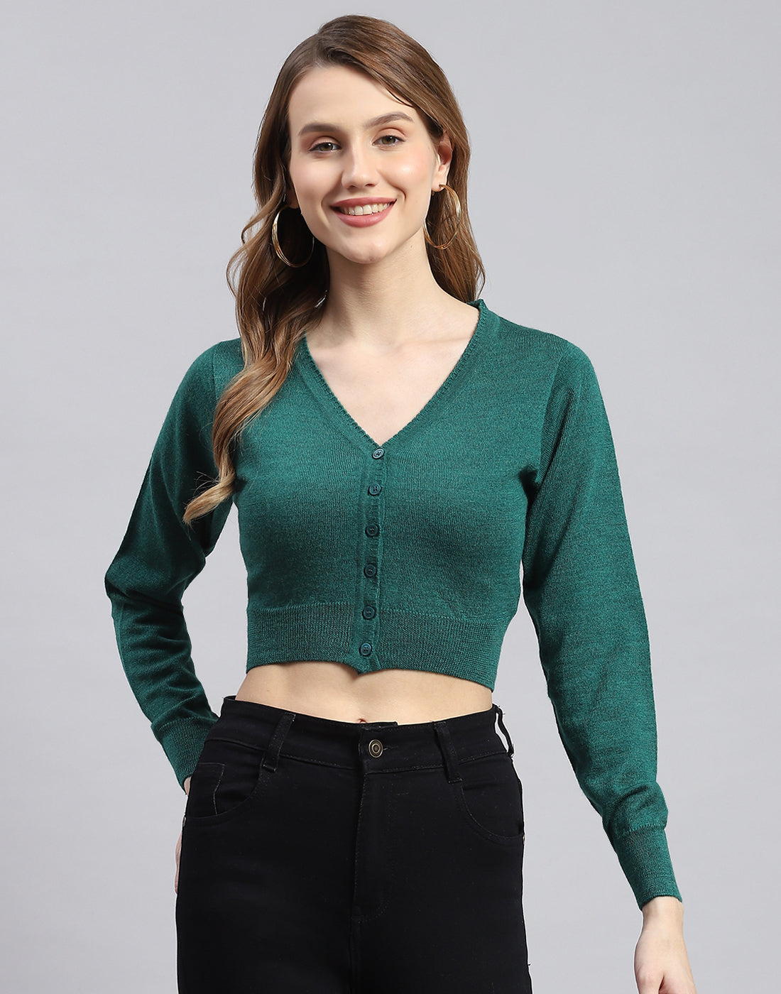 Buy Full Sleeve Crop Tops Online in India