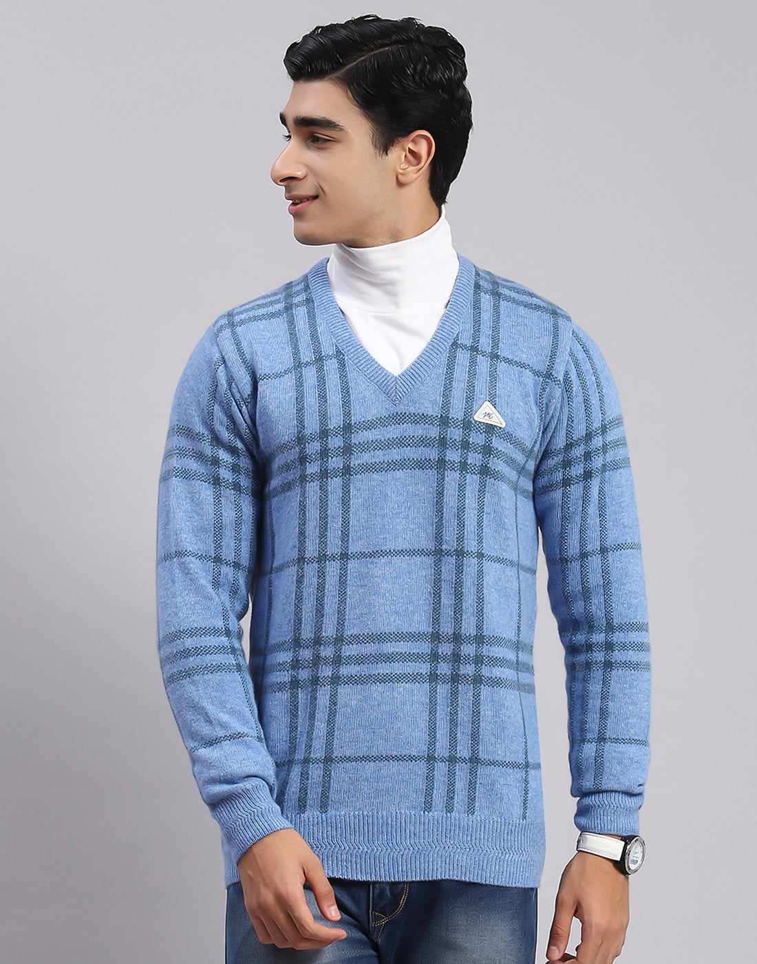 Buy V Neck Sweaters Pullovers For Men Online - Monte Carlo