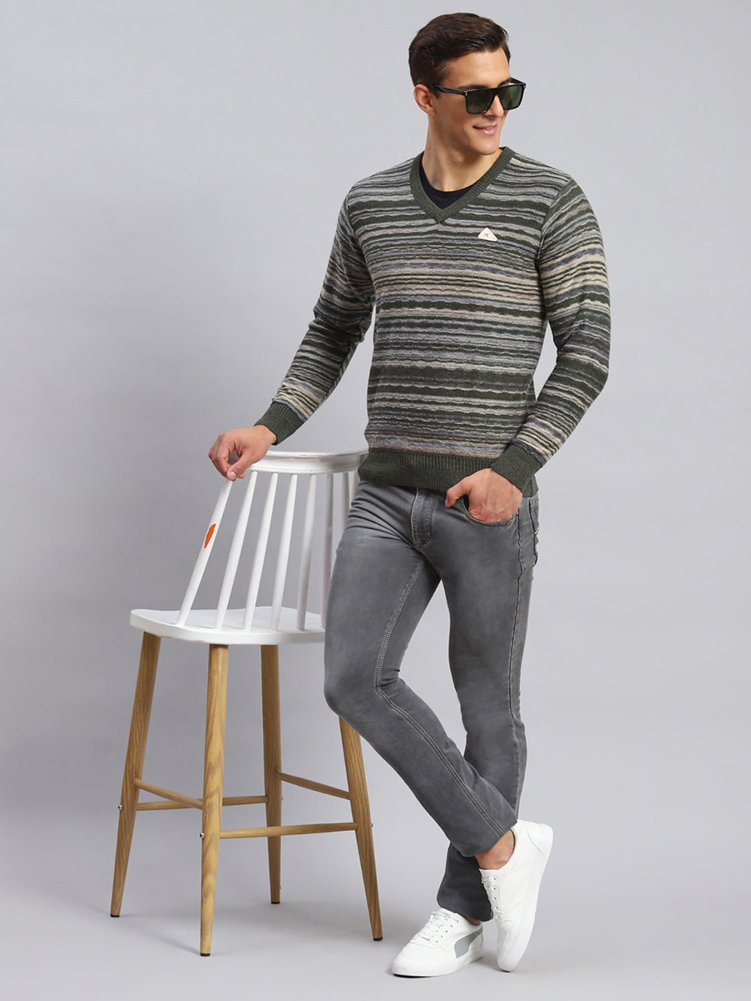 Buy V Neck Sweaters Pullovers For Men Online - Monte Carlo