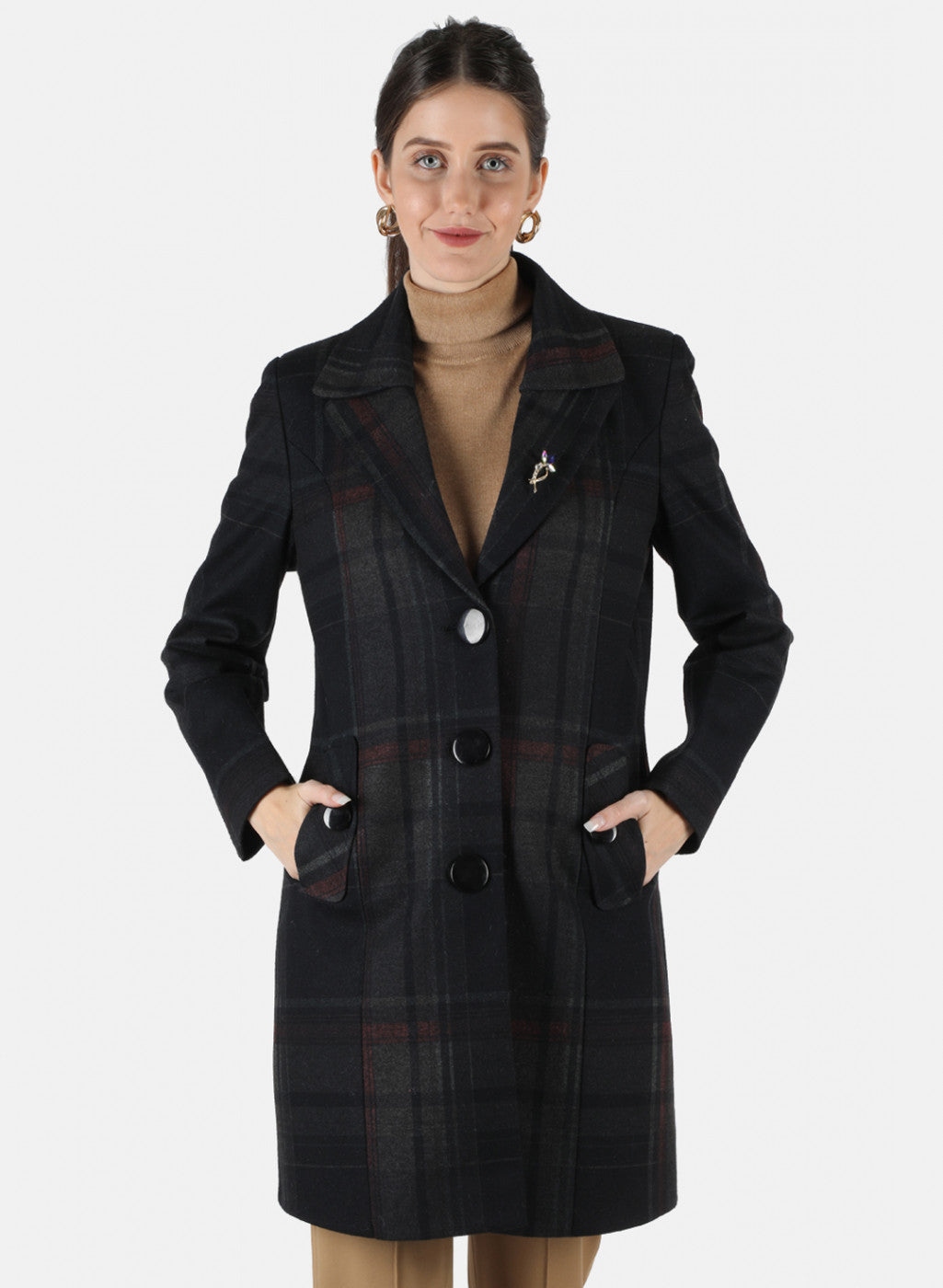 Women Black Coats - Buy Women Black Coats online in India