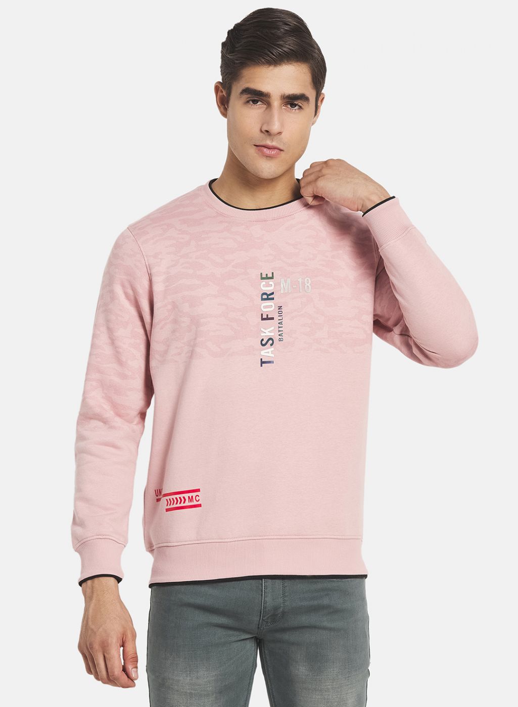 Men Pink Sweatshirts - Buy Men Pink Sweatshirts online in India