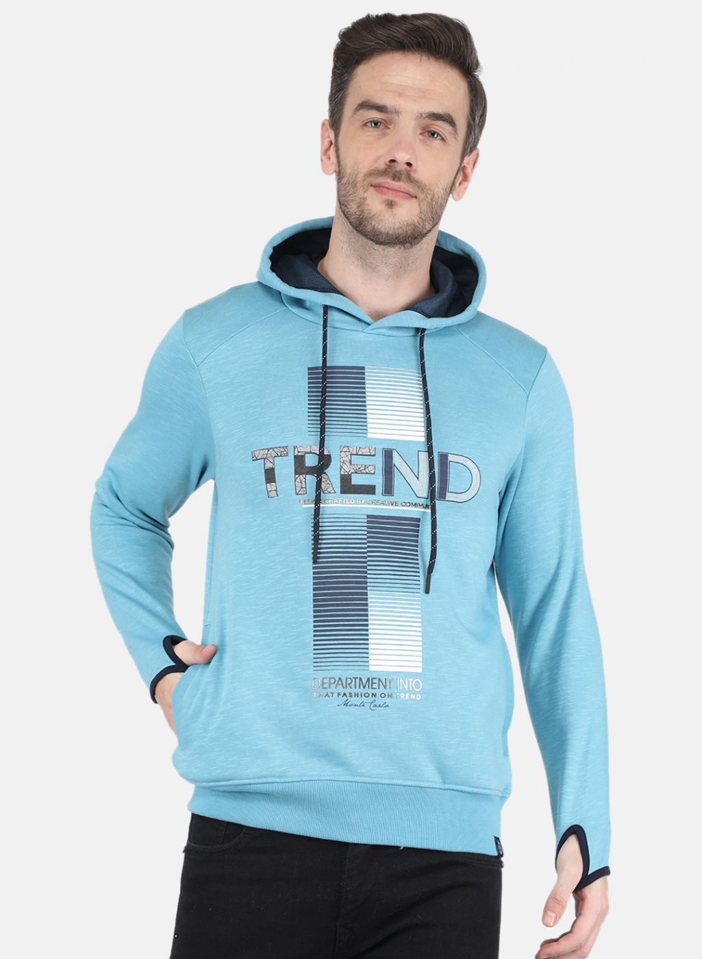 Buy Printed Sweatshirt For Men Online in India - Monte Carlo
