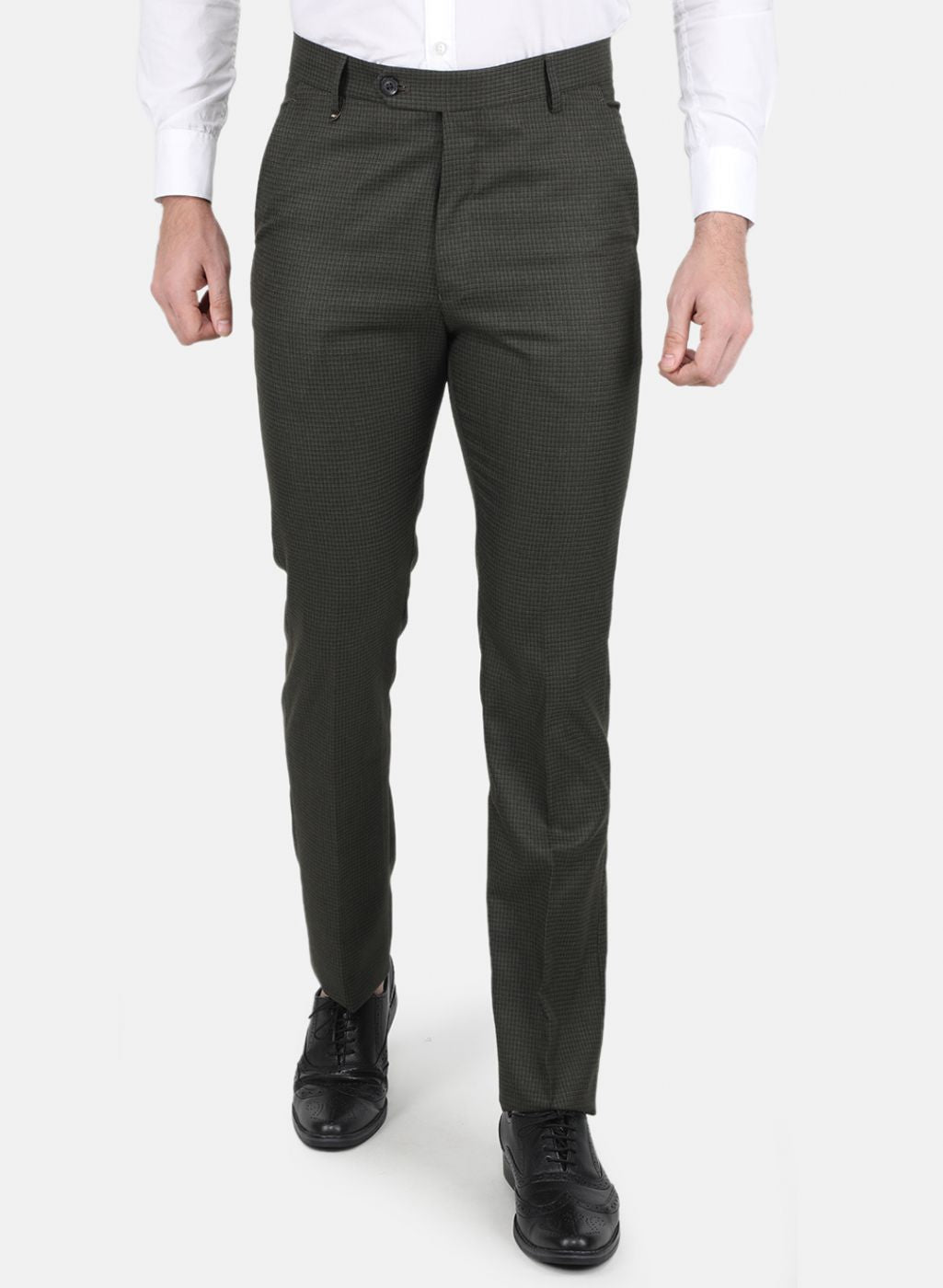 Buy Women Navy Blue Slim Fit Trouser Online in India - Monte Carlo