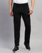 Men Black Solid Regular Fit Lower