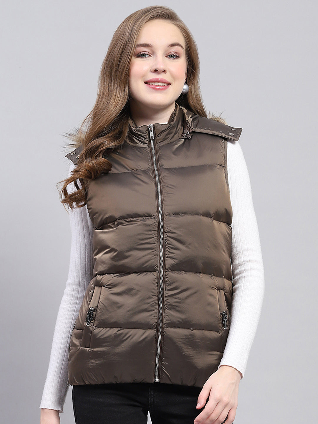 Buy Half Jacket For Women Online Ladies Sleeveless Jackets Monte Carlo