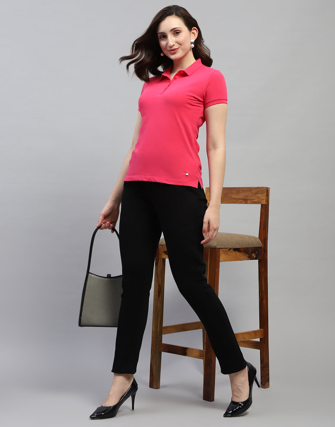 Women Black Solid Slim Fit Denim