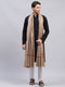 Men Beige Solid Lohi Shawl