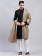 Men Beige Solid Lohi Shawl