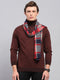 Men Multicolor Self Design Muffler