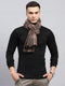 Men Brown Check Muffler