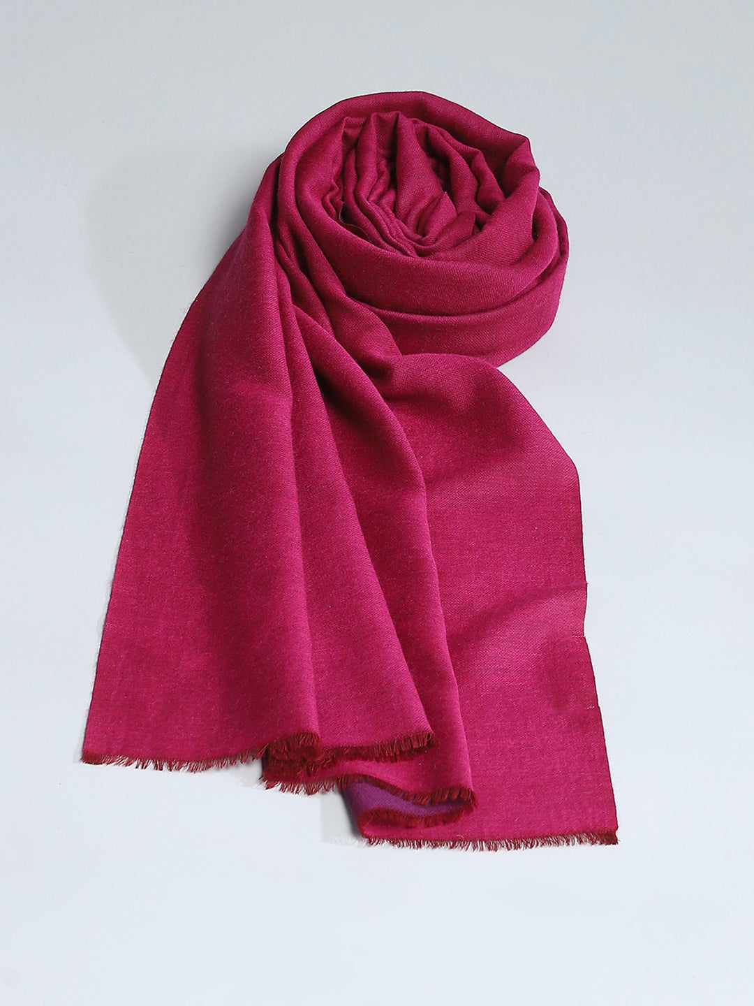 Women Maroon Self Design Stole