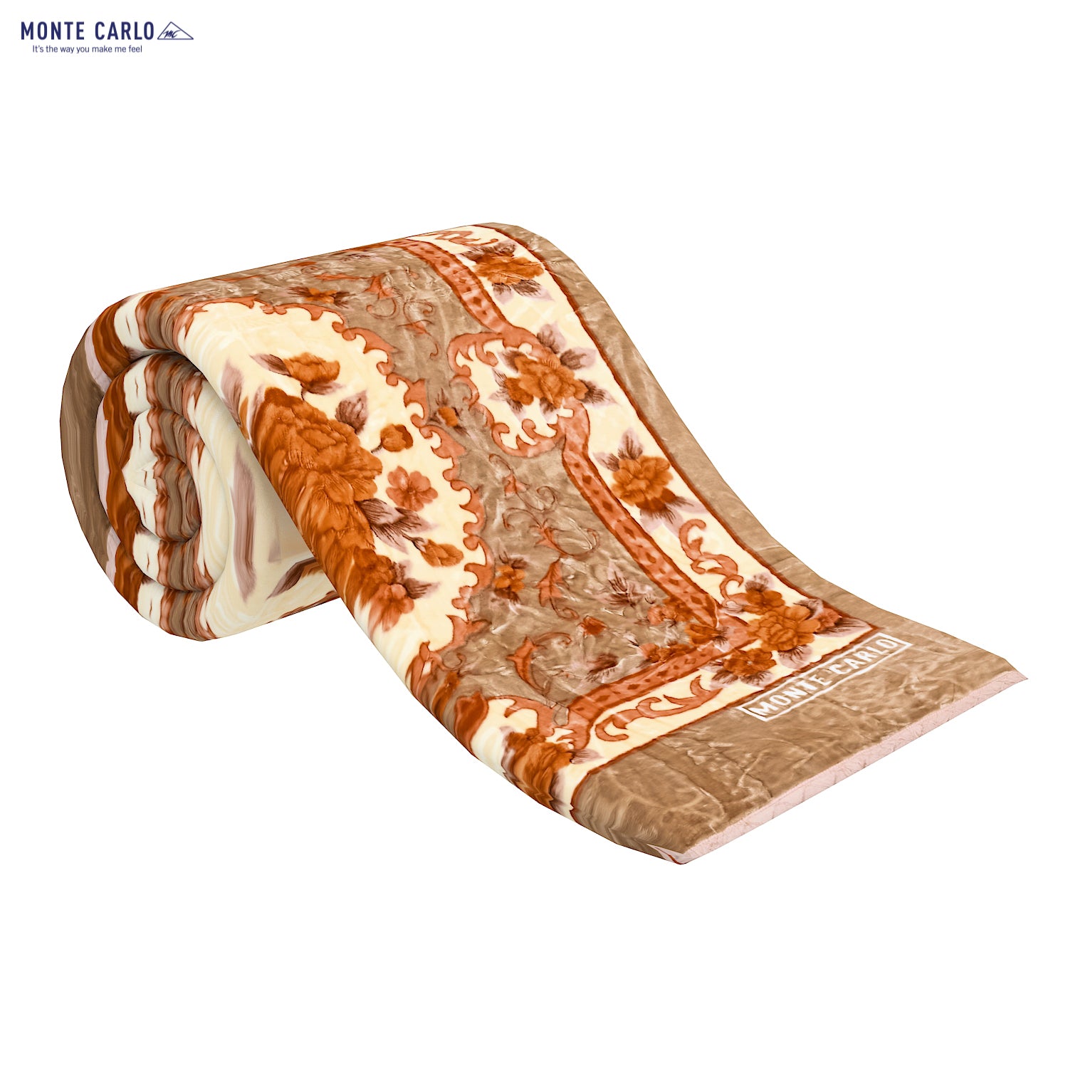 Printed Double Bed Blanket for Heavy Winter -2 Ply