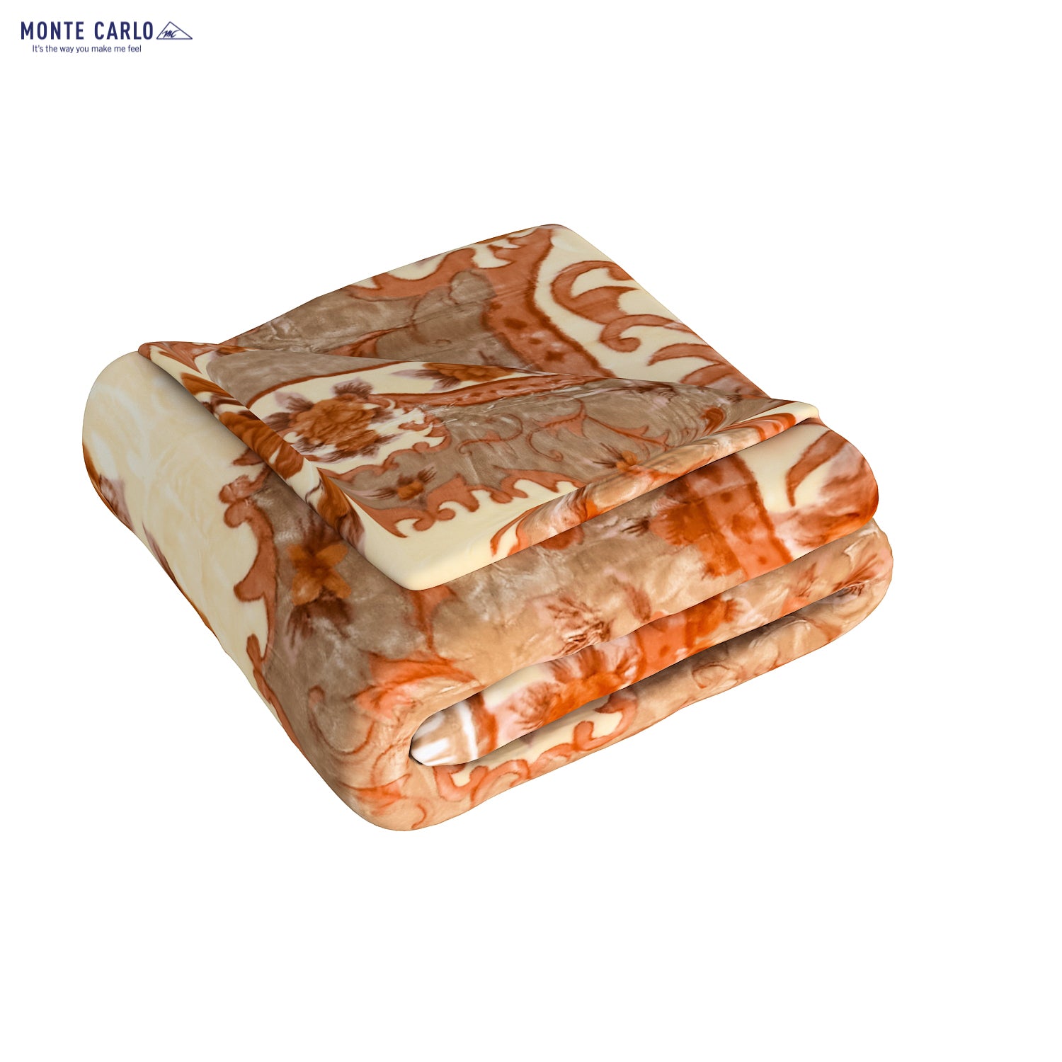 Printed Double Bed Blanket for Heavy Winter -2 Ply