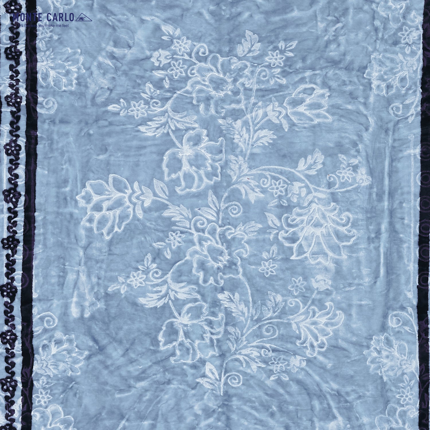 Printed Double Bed Blanket for Heavy Winter -2 Ply