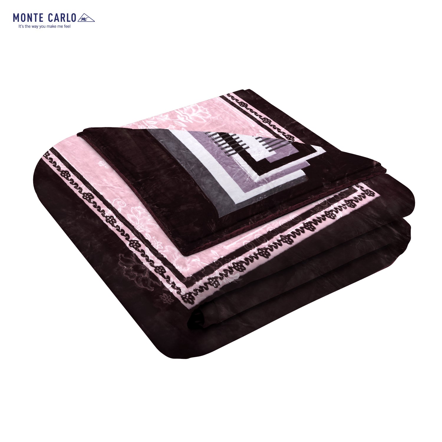 Printed Double Bed Blanket for Heavy Winter -2 Ply