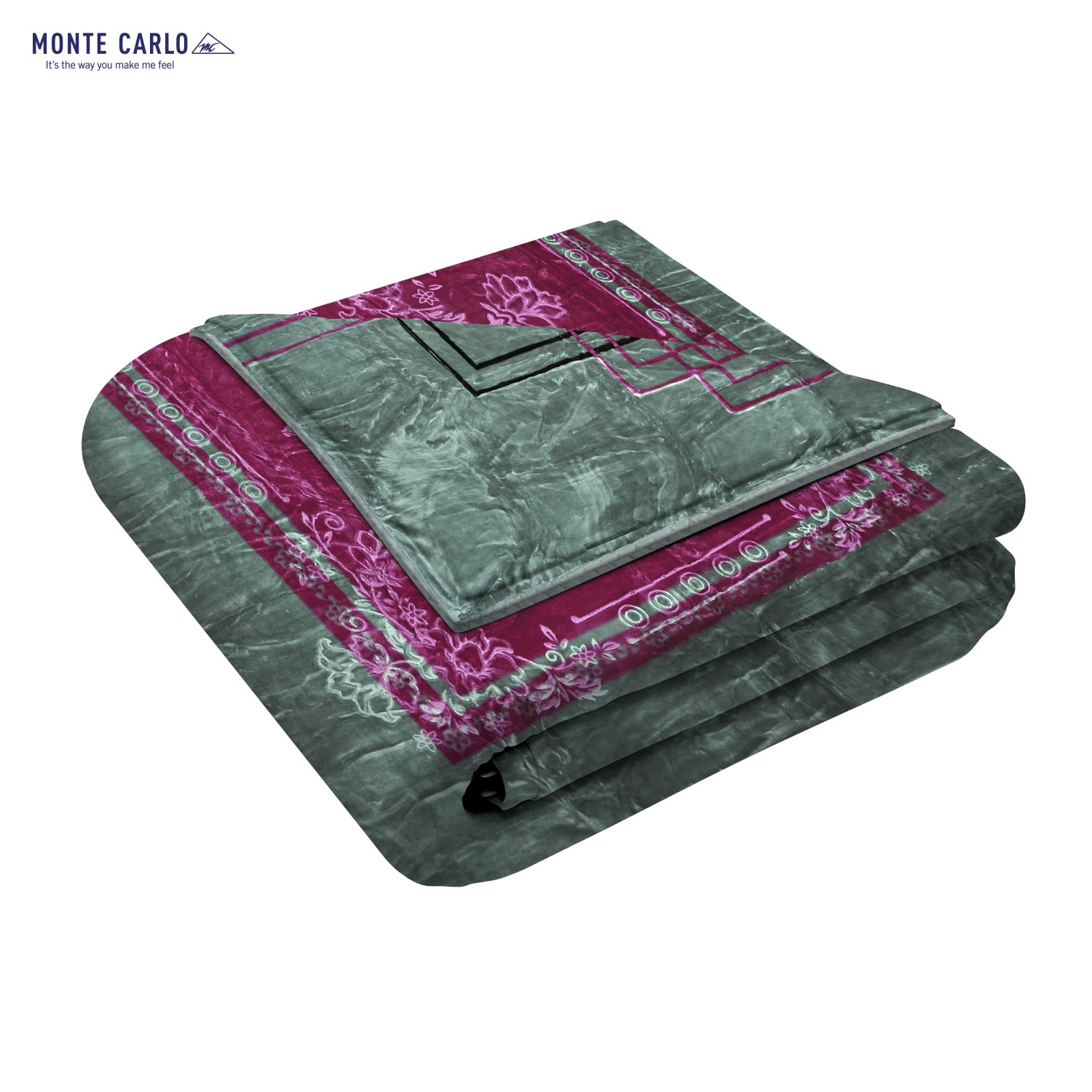 Printed Double Bed Blanket for Heavy Winter -2 Ply