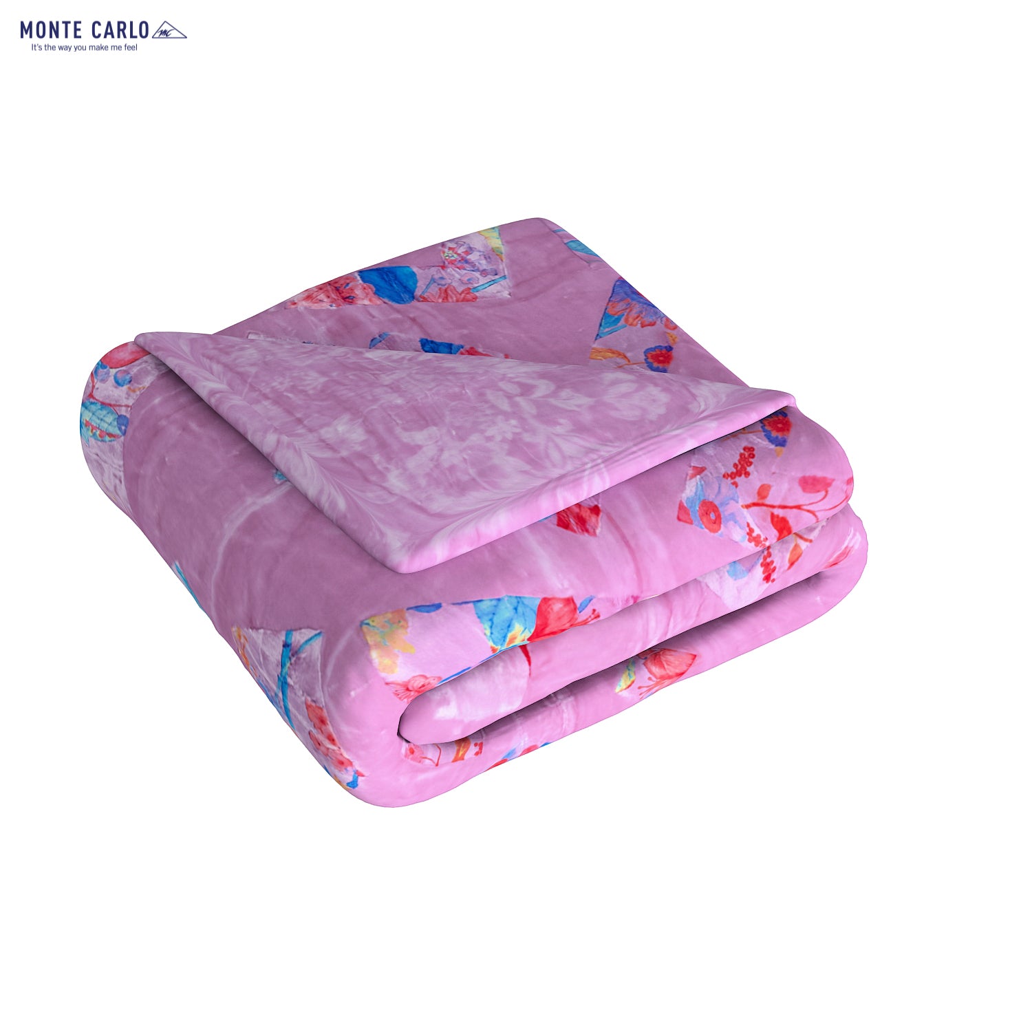 Printed Double Bed Blanket for Heavy Winter -2 Ply