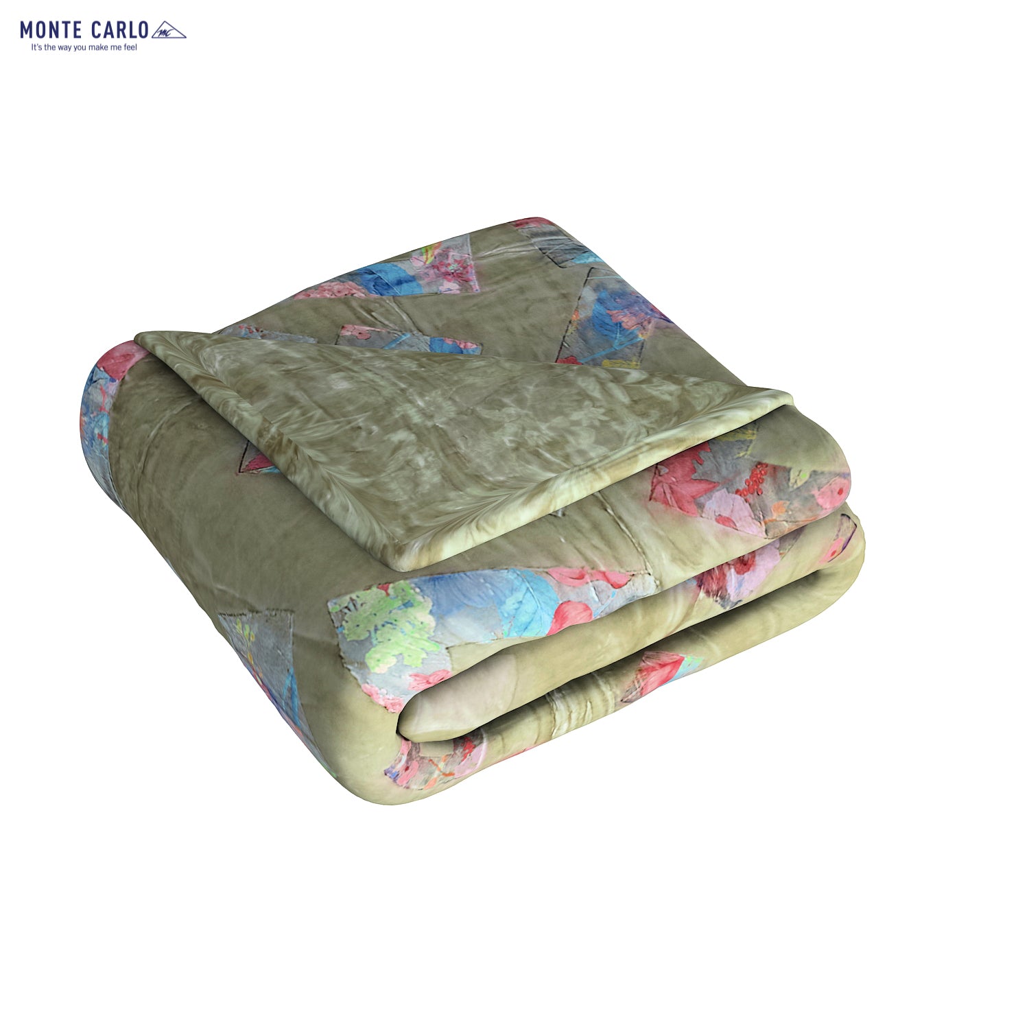 Printed Double Bed Blanket for Heavy Winter -2 Ply