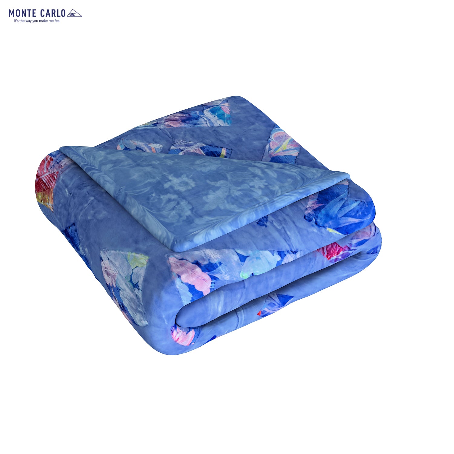 Printed Double Bed Blanket for Heavy Winter -2 Ply