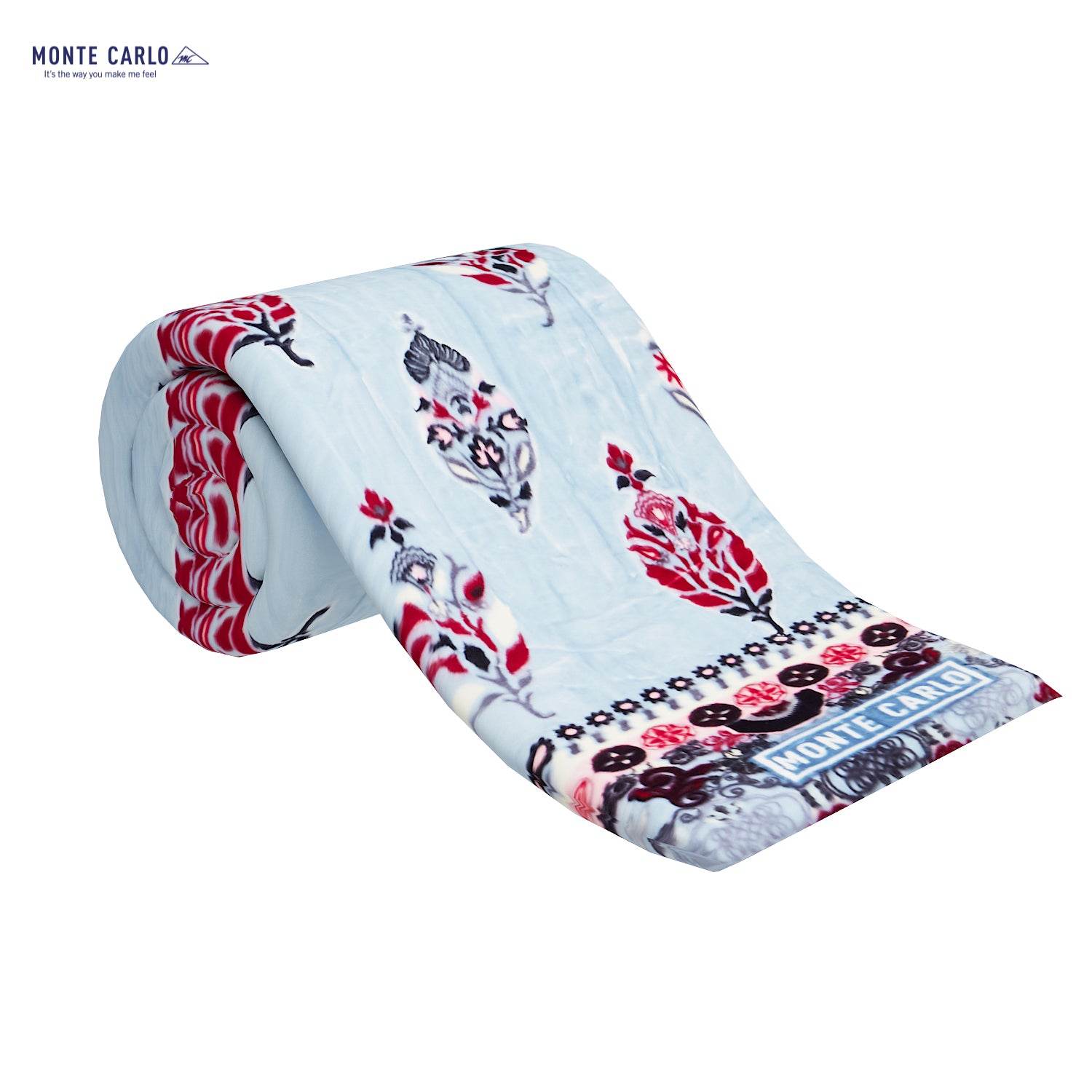 Printed Double Bed Blanket for Heavy Winter -2 Ply