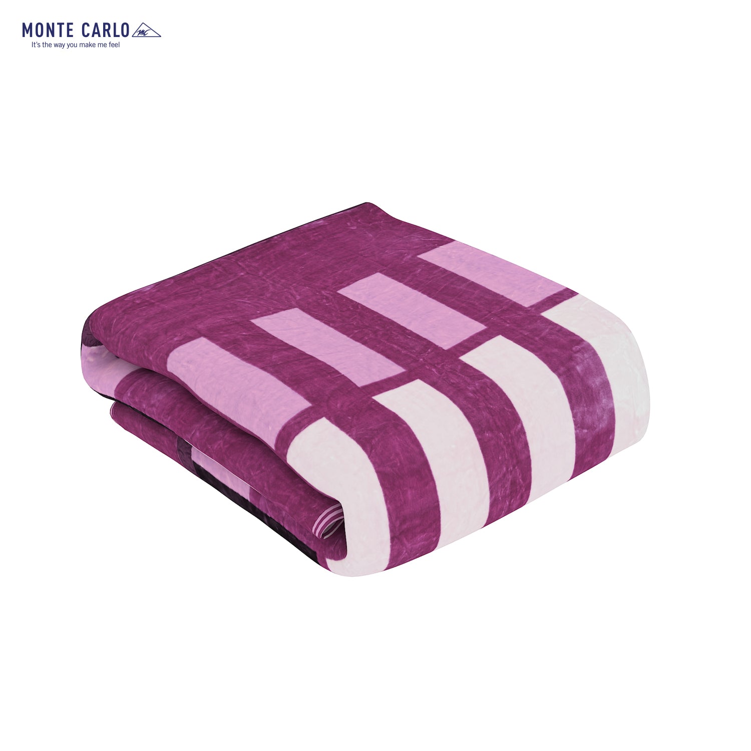 Printed Double Bed Blanket for Mild Winter -1 Ply