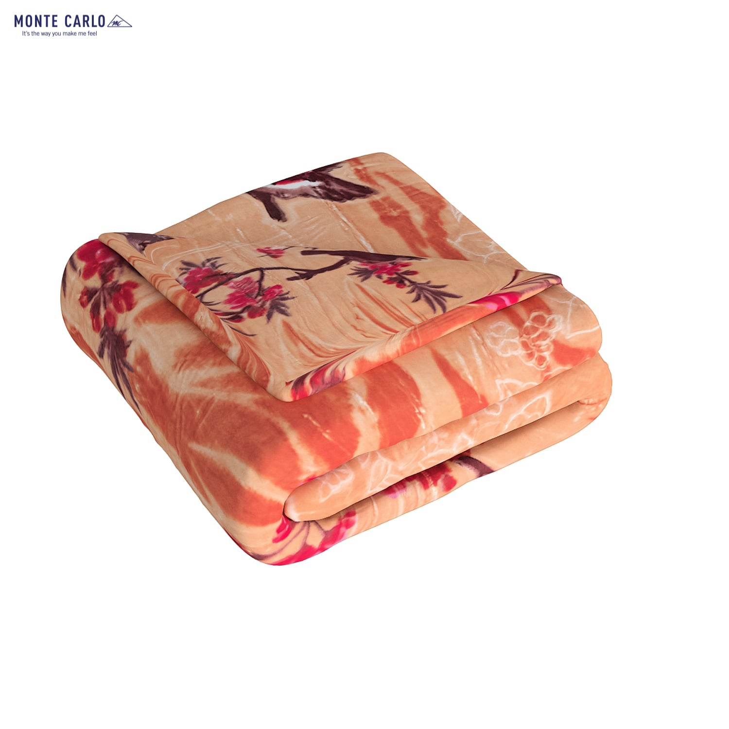 Printed Double Bed Blanket for Heavy Winter -2 Ply