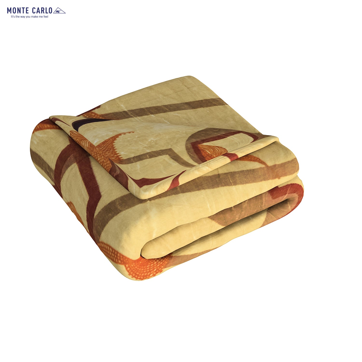 Printed Double Bed Blanket for Heavy Winter -2 Ply