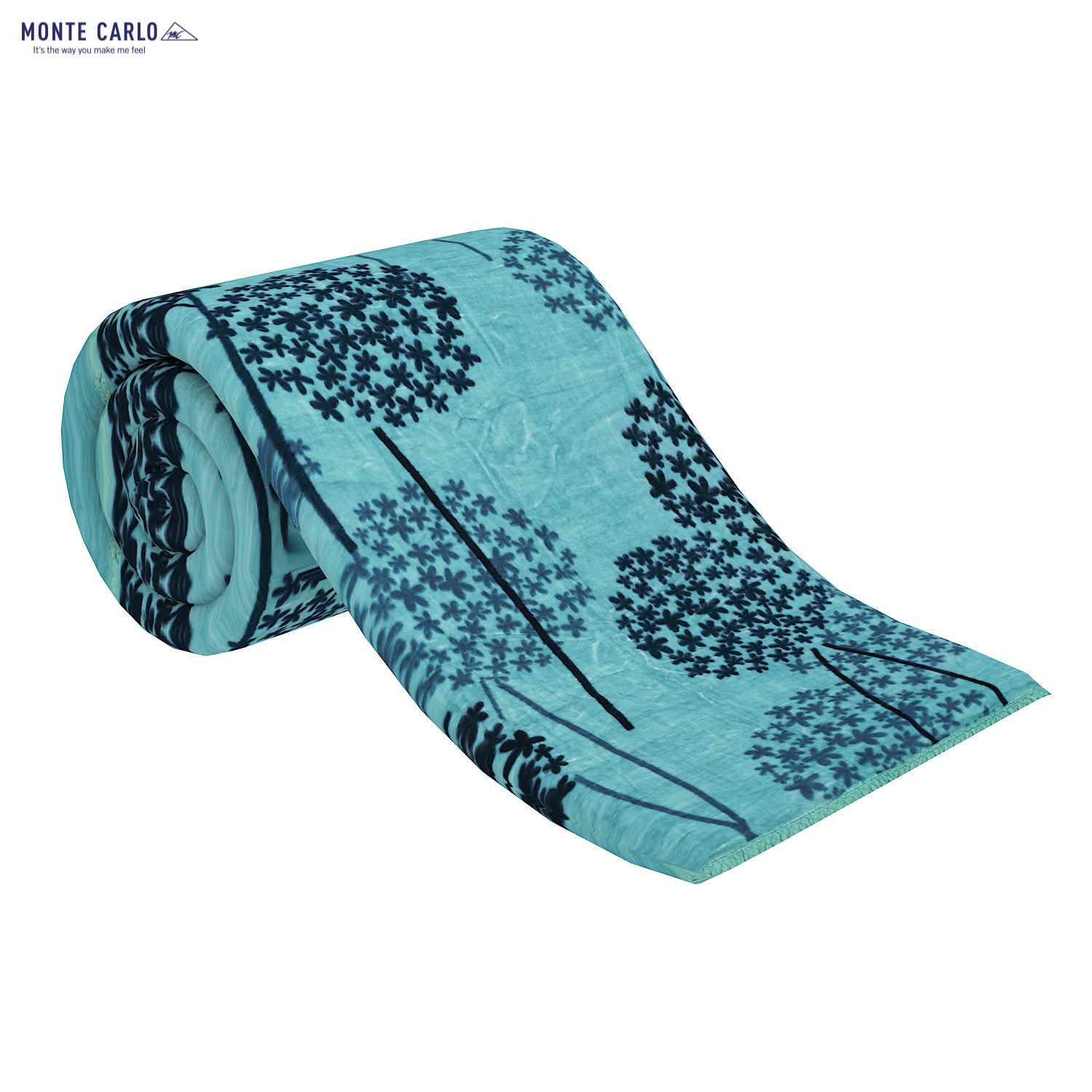 Printed Double Bed Blanket for Heavy Winter -2 Ply