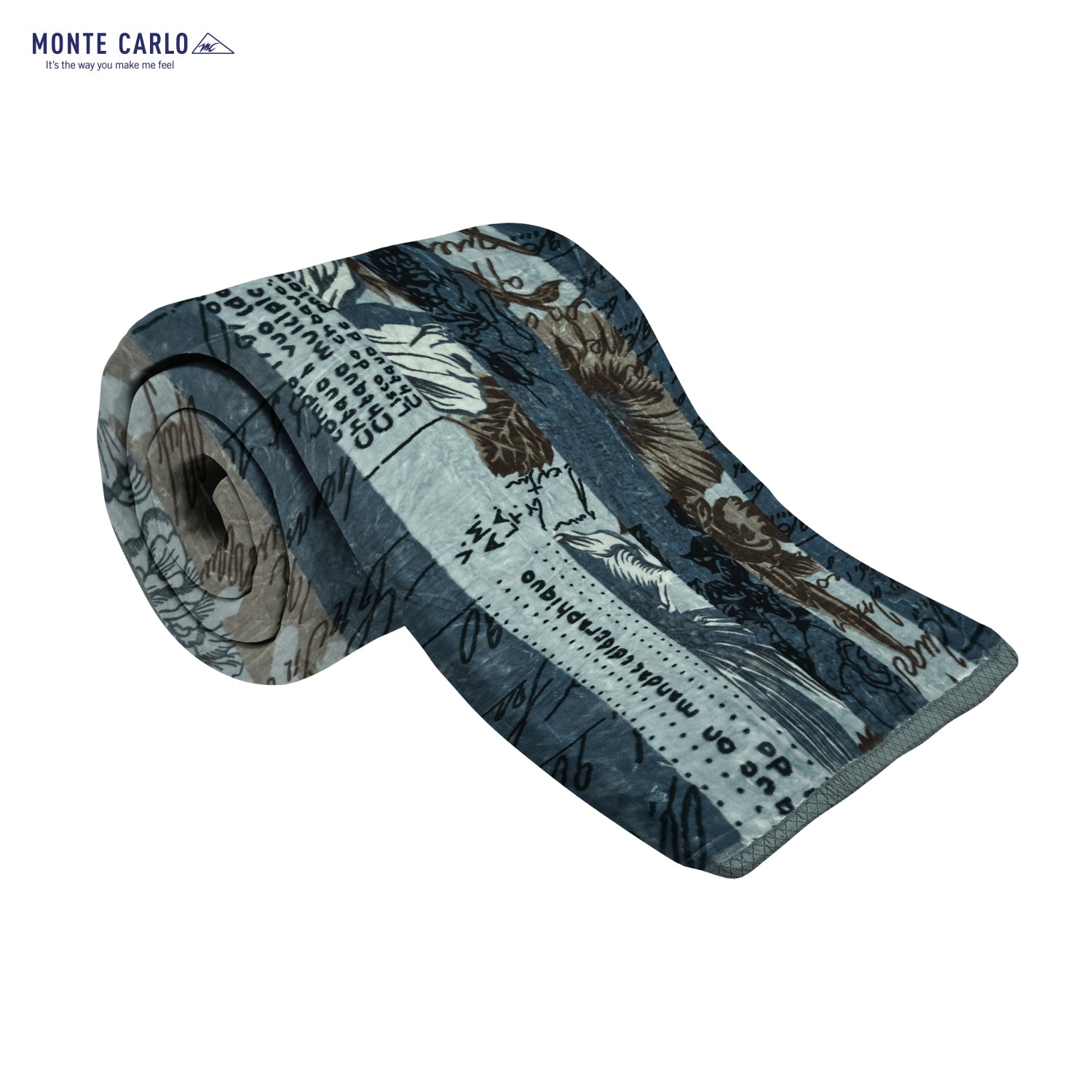 Printed Single Bed Blanket for Mild Winter -2 Ply