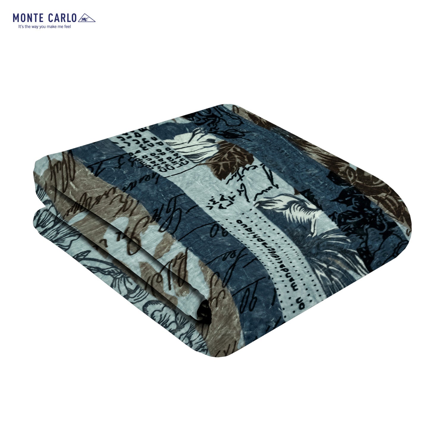 Printed Single Bed Blanket for Mild Winter -2 Ply