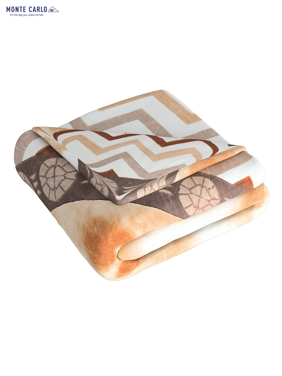 Printed Double Bed Blanket for Heavy Winter -2 Ply