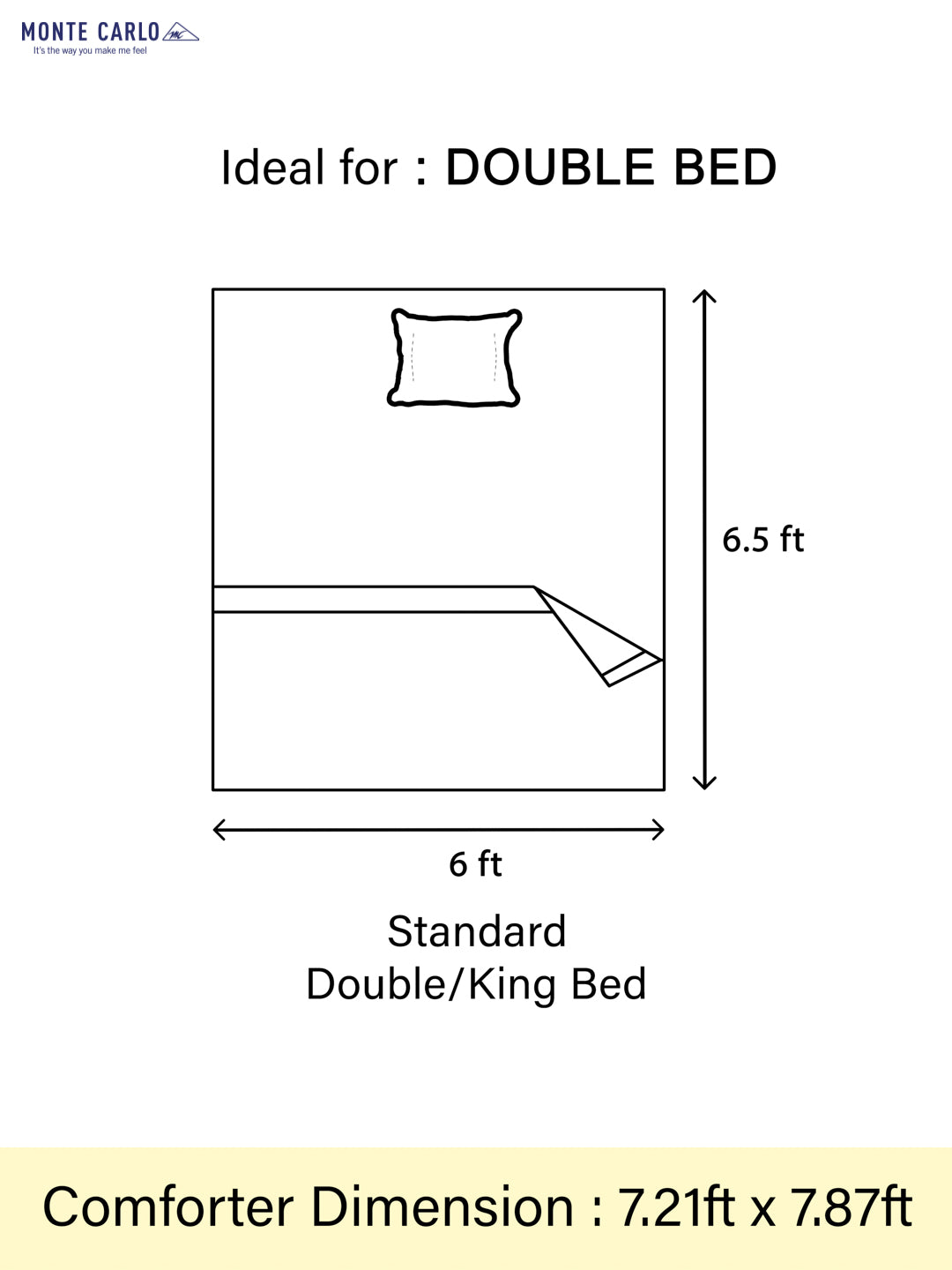 Printed Double Bed Blanket for Heavy Winter -2 Ply