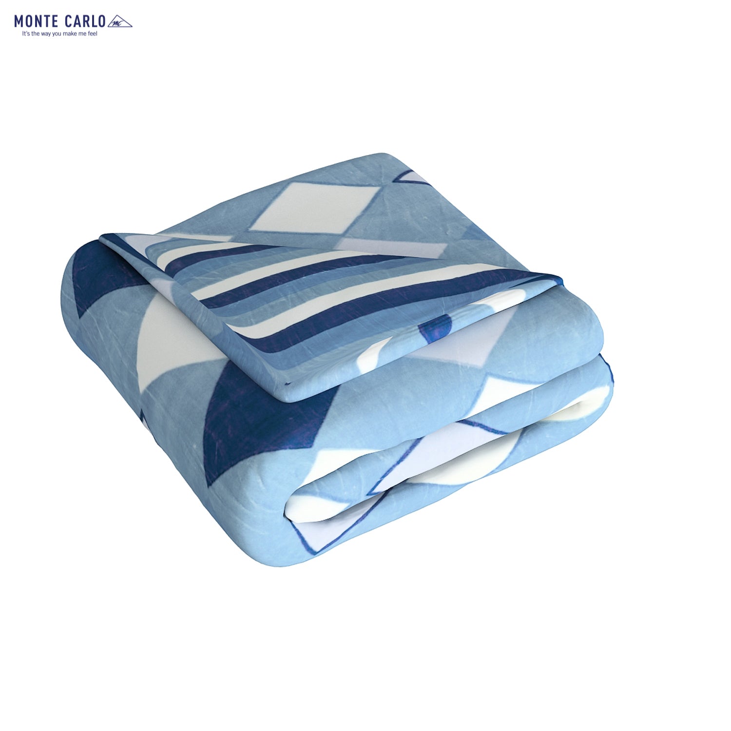 Printed Double Bed Blanket for Heavy Winter -2 Ply