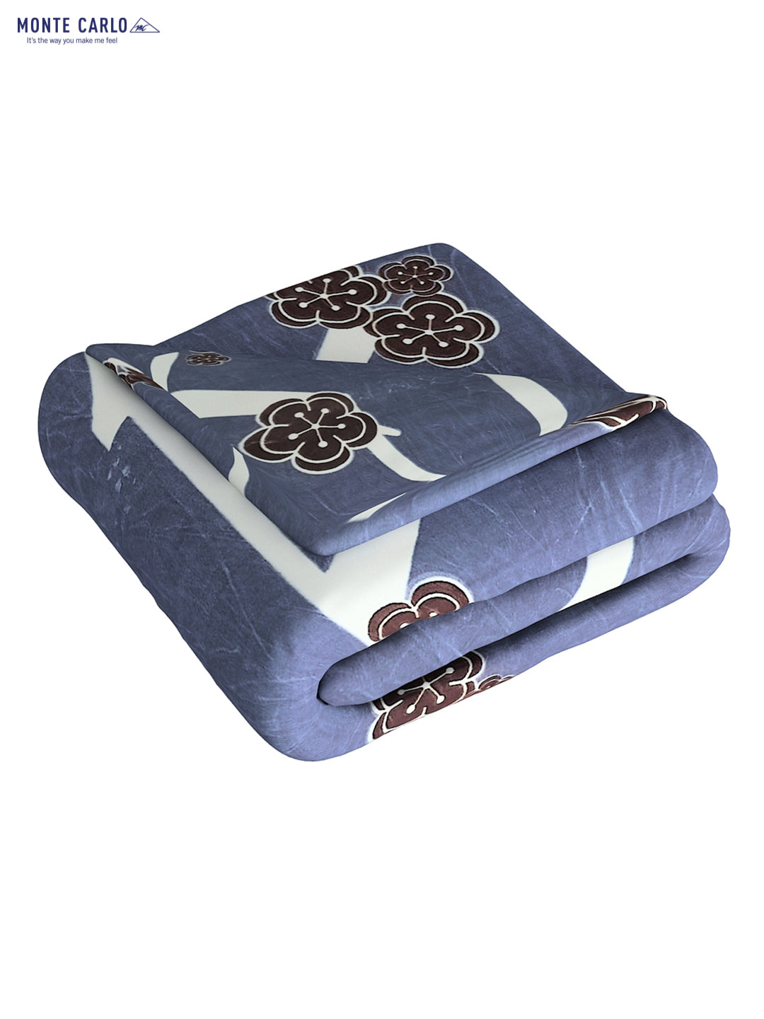 Printed Double Bed Blanket for Heavy Winter -2 Ply