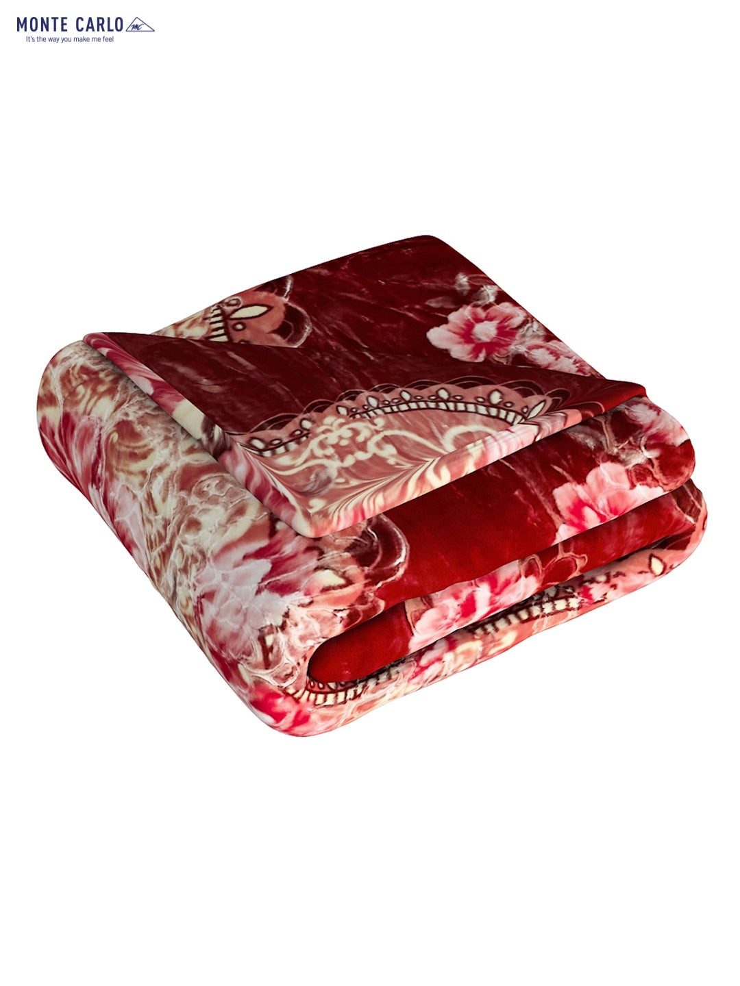 Printed Double Bed Blanket for Heavy Winter -2 Ply