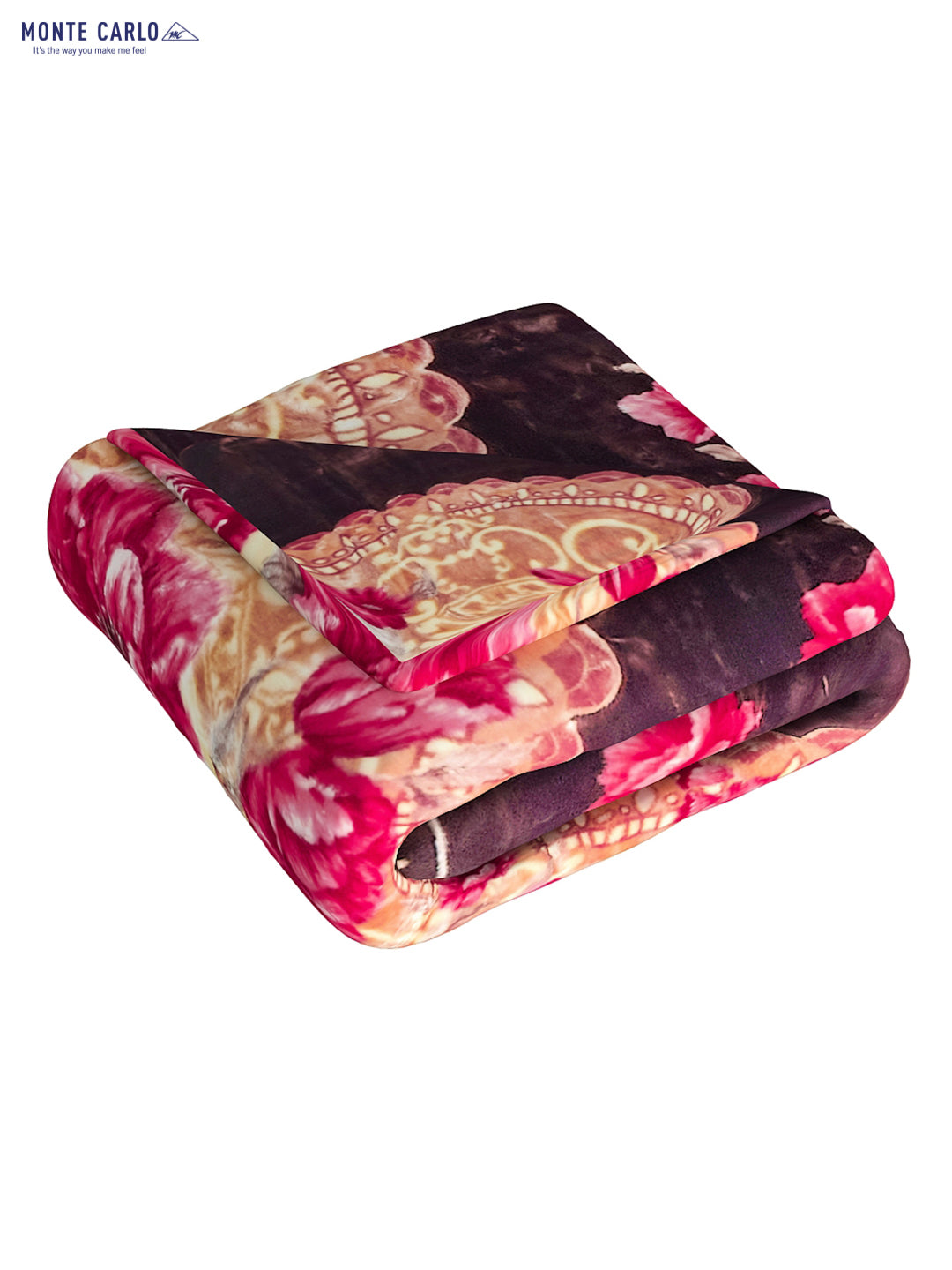 Printed Double Bed Blanket for Heavy Winter -2 Ply