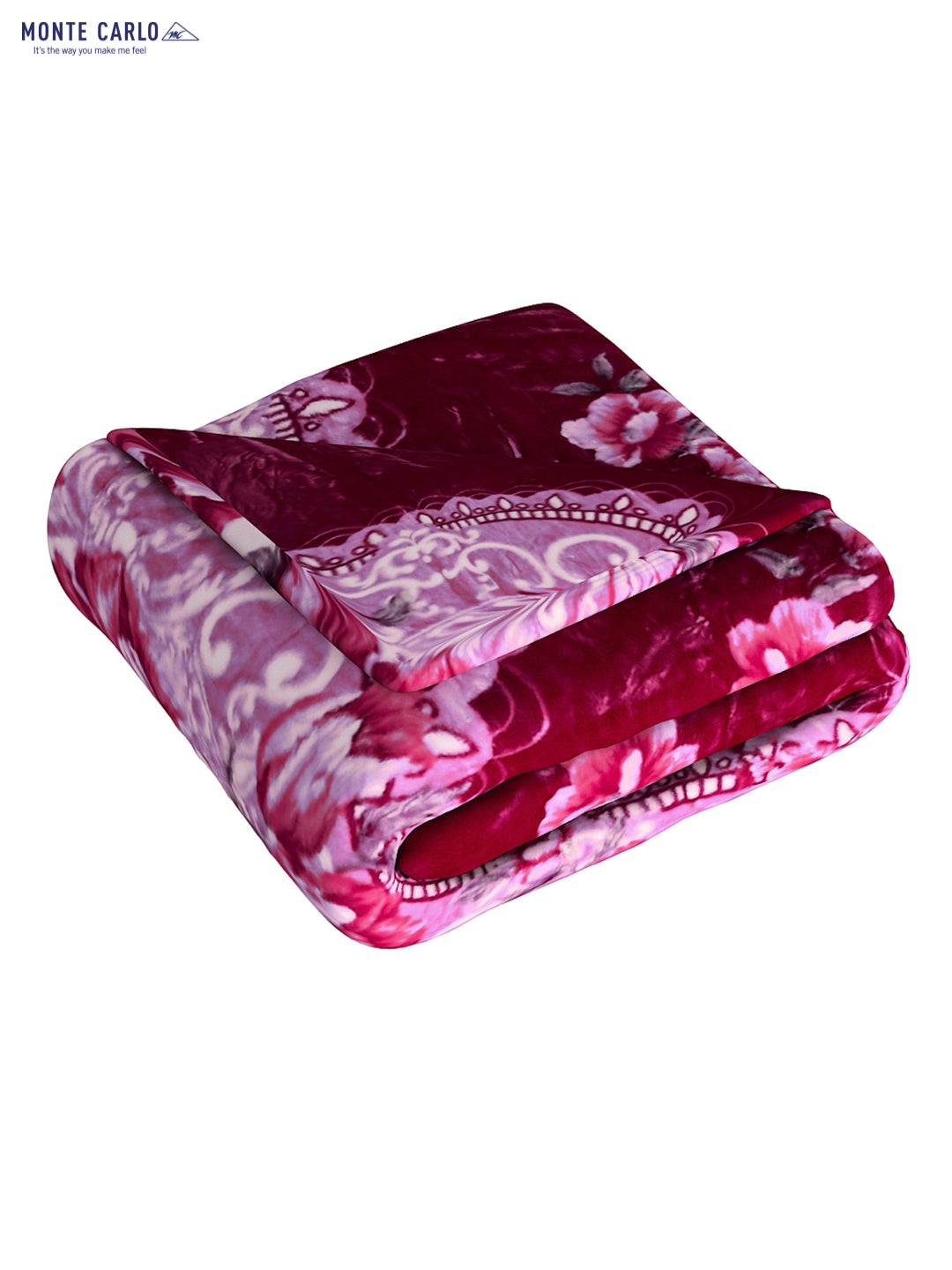 Printed Double Bed Blanket for Heavy Winter -2 Ply