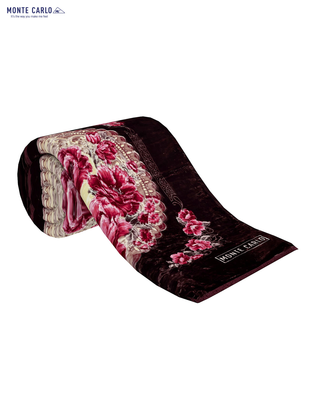 Printed Double Bed Blanket for Heavy Winter -2 Ply