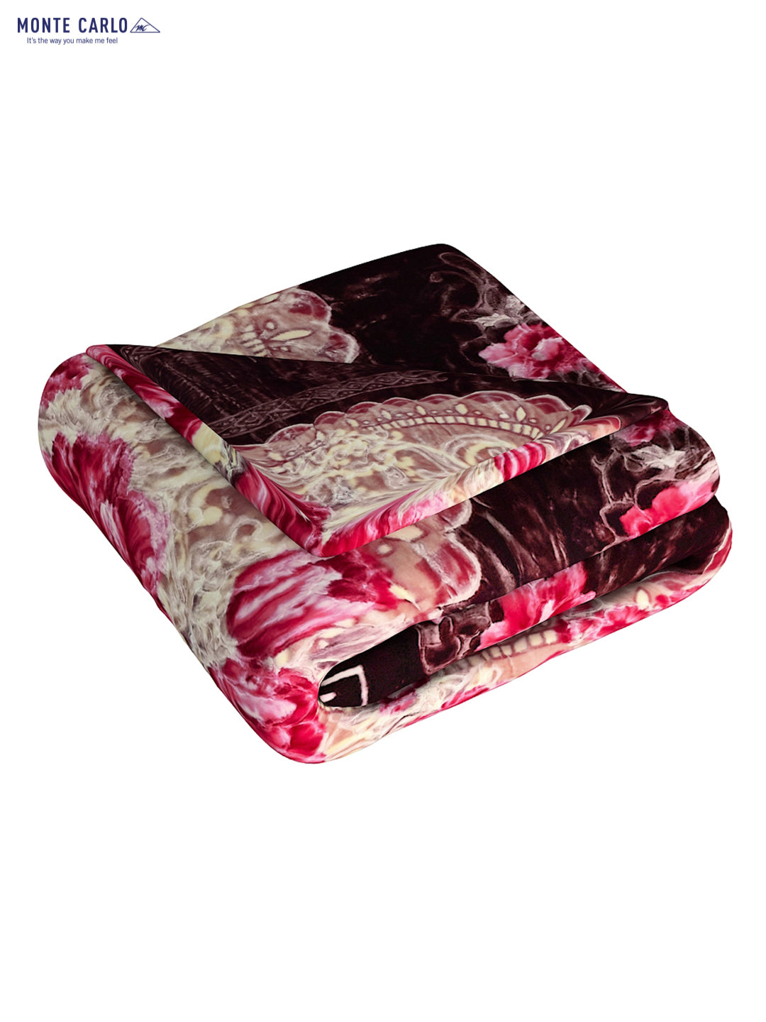 Printed Double Bed Blanket for Heavy Winter -2 Ply