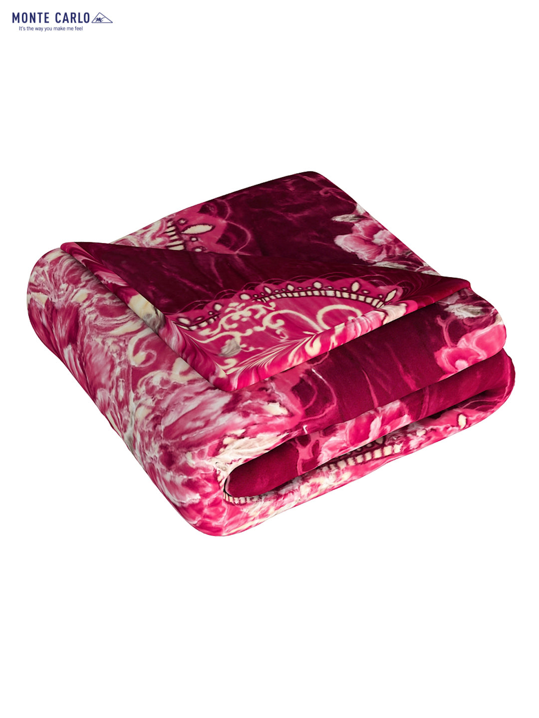 Printed Double Bed Blanket for Heavy Winter -2 Ply