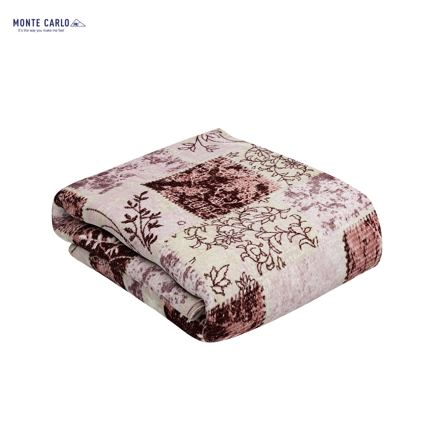 Printed Double Bed Blanket for Mild Winter -2 Ply