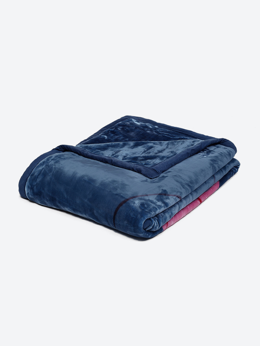 Printed Double Bed Blanket for Mild Winter -2 Ply