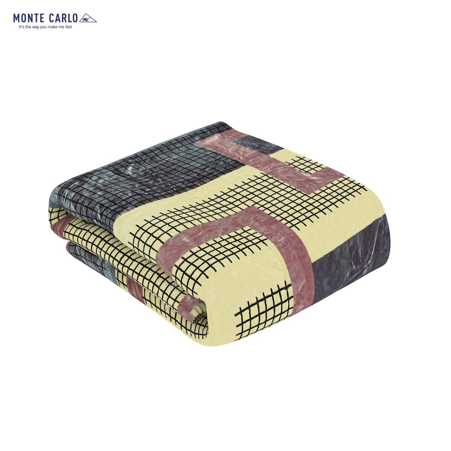 Printed Double Bed Blanket for Heavy Winter -2 Ply