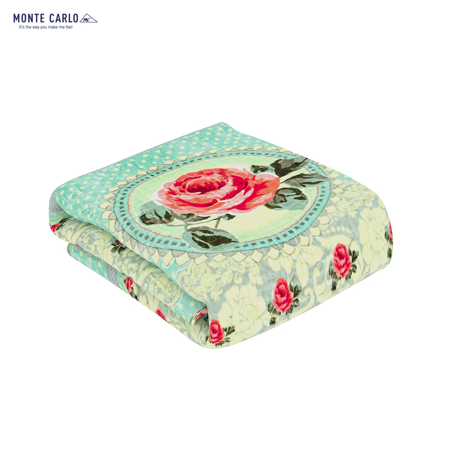 Printed Double Bed Blanket for Heavy Winter -2 Ply