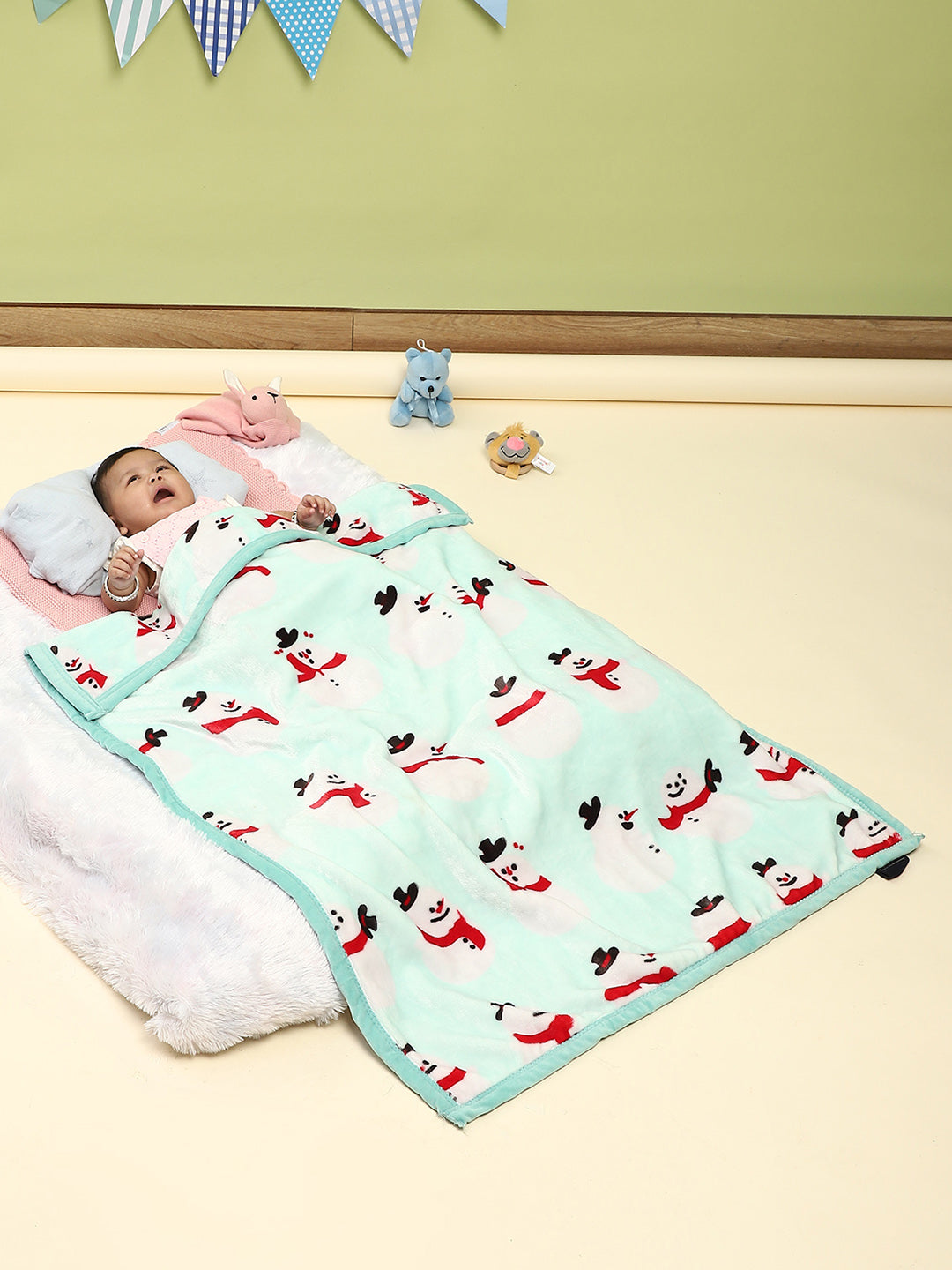 Printed Baby Blanket for Mild Winter -2 Ply