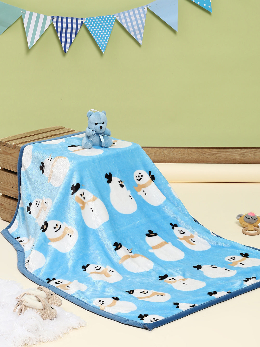 Printed Baby Blanket for Mild Winter -2 Ply