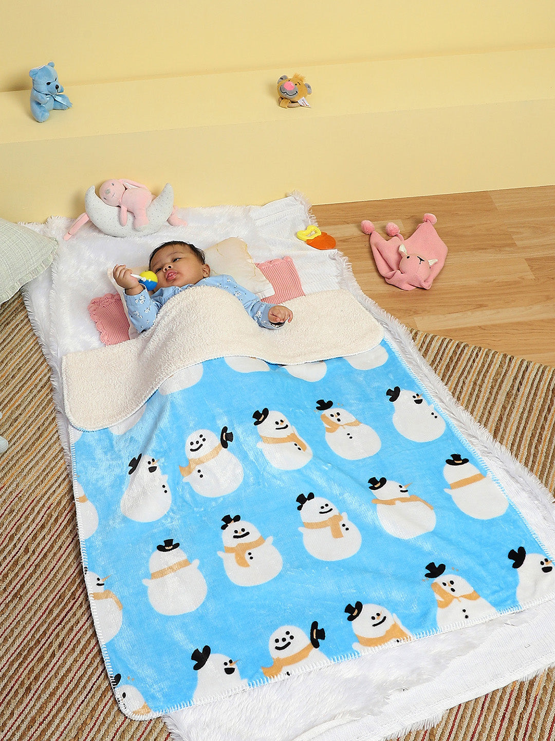 Printed Baby Blanket for Mild Winter -2 Ply